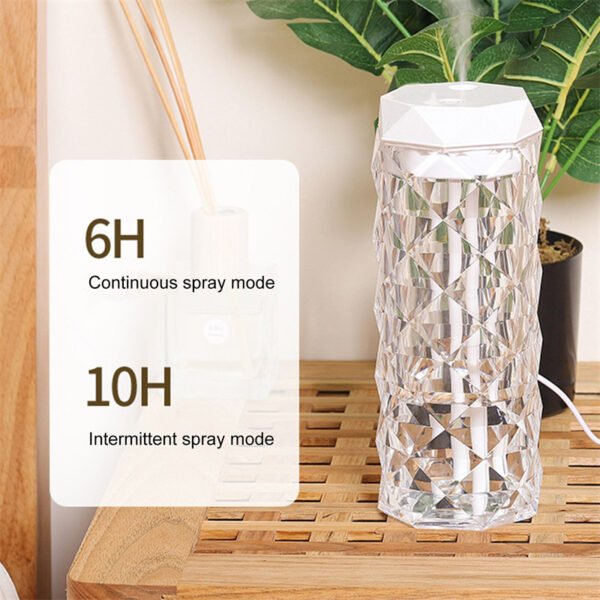 Crystal Lamp Air Humidifier Diffuser