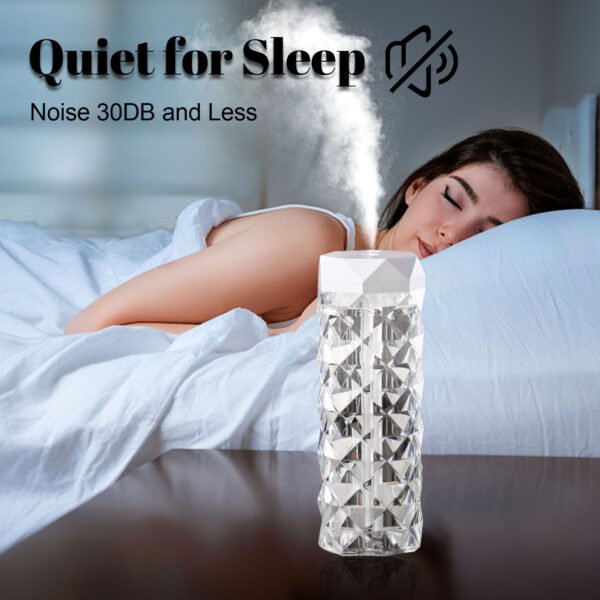 Crystal Lamp Air Humidifier Diffuser
