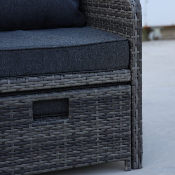 5 Pieces Wicker Furniture Set - Image 3