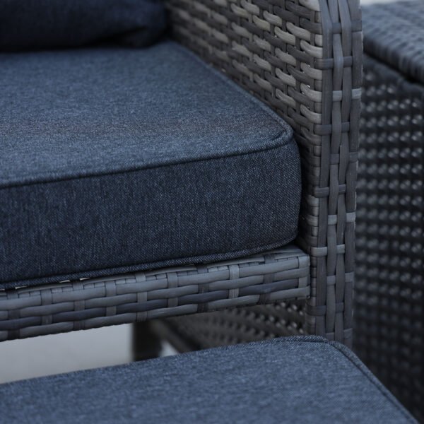 5 Pieces Wicker Furniture Set - Image 6